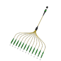 Fiber Optic MTP and MPO Breakout Cable